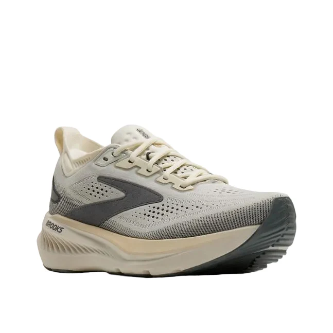 MEN'S BROOKS GLYCERIN 23 | COCONUT / BLEACHED SAND / GREY - Image 3