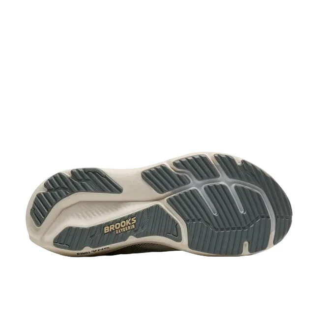 MEN'S BROOKS GLYCERIN 23 | COCONUT / BLEACHED SAND / GREY - Image 5