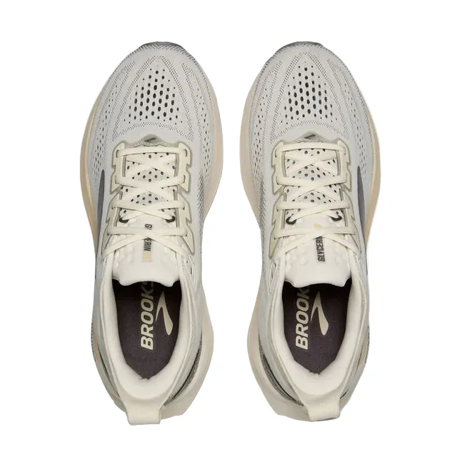 MEN'S BROOKS GLYCERIN 23 | COCONUT / BLEACHED SAND / GREY - Image 6