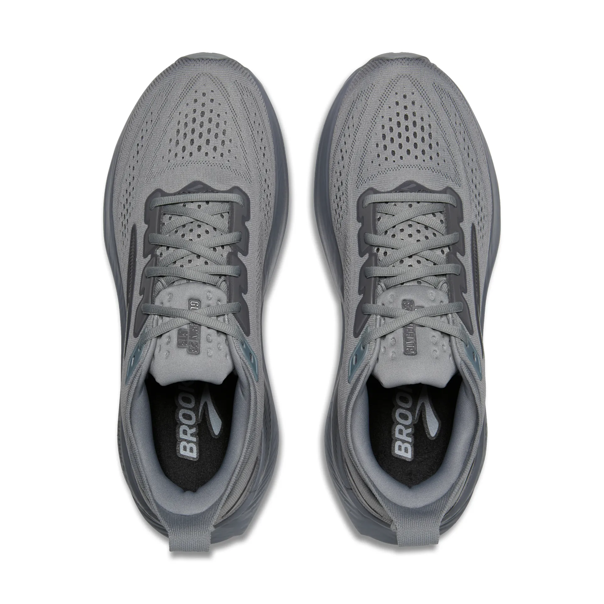 MEN'S BROOKS GLYCERIN 23 | GREY / BLACKENED PEARL / BLACK - Image 6