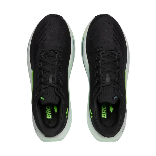 MEN'S BROOKS GLYCERIN MAX 2 | PHANTOM / WHITE / GREEN GECKO - Image 6