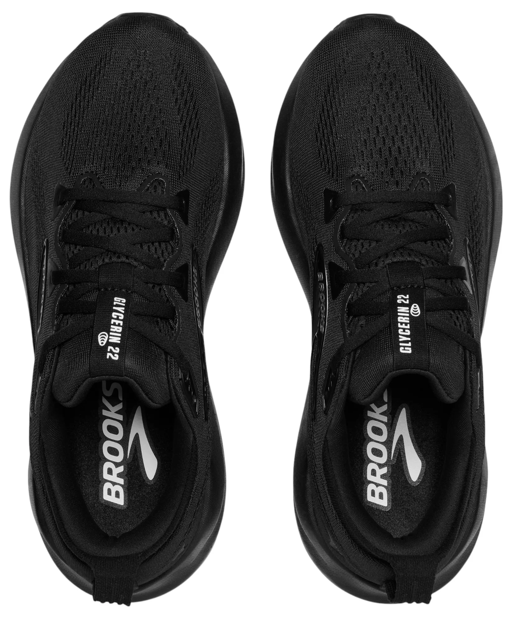 MEN'S BROOKS GLYCERIN 22 | BLACK / BLACK / EBONY - Image 4