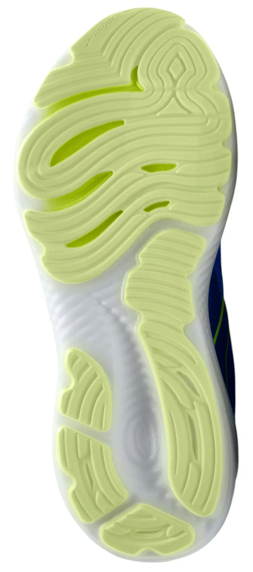 MEN'S BROOKS GLYCERIN 22 | BLACK / COBALT / NEO YELLOW - Image 5