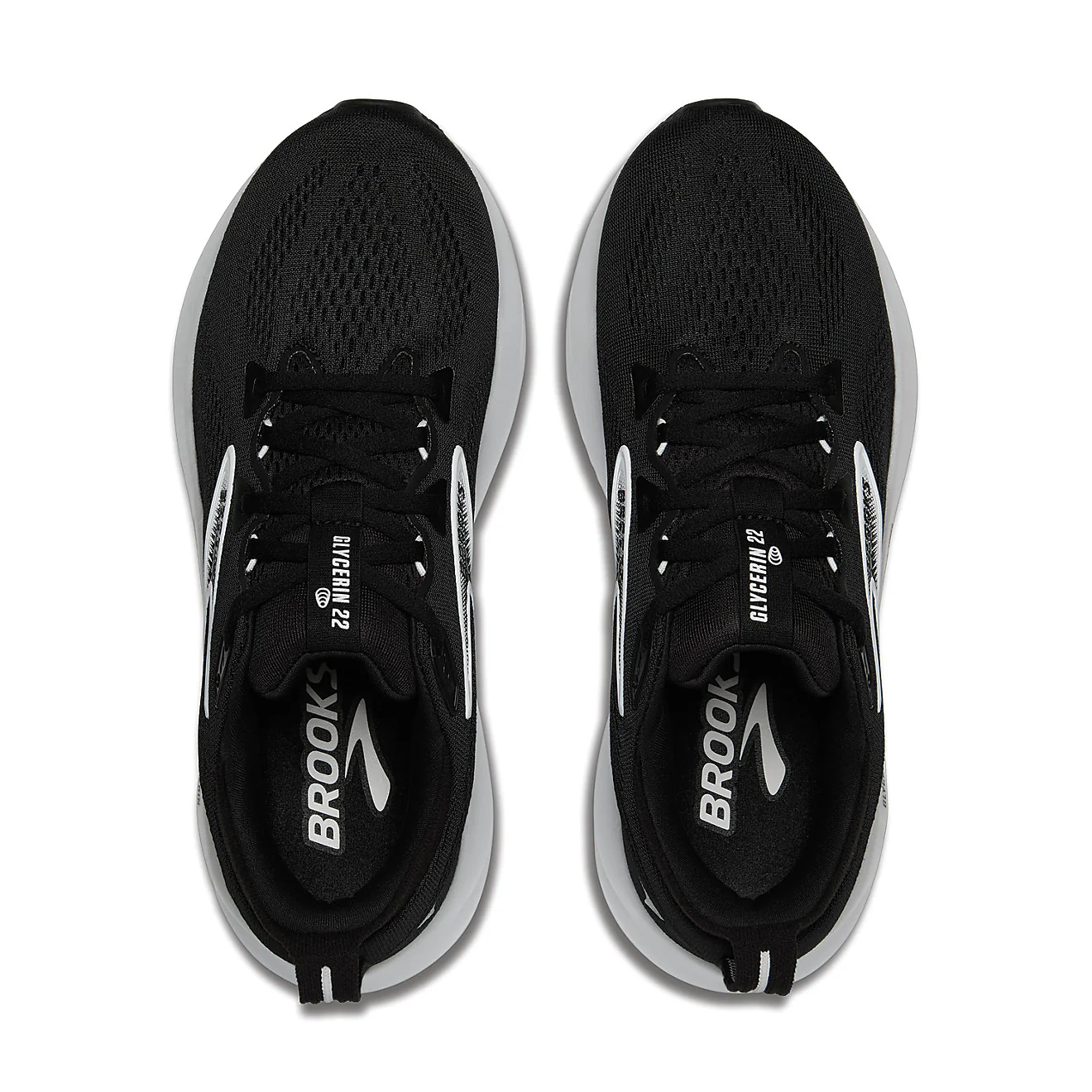 MEN'S BROOKS GLYCERIN 22 | BLACK / GREY / WHITE - Image 4