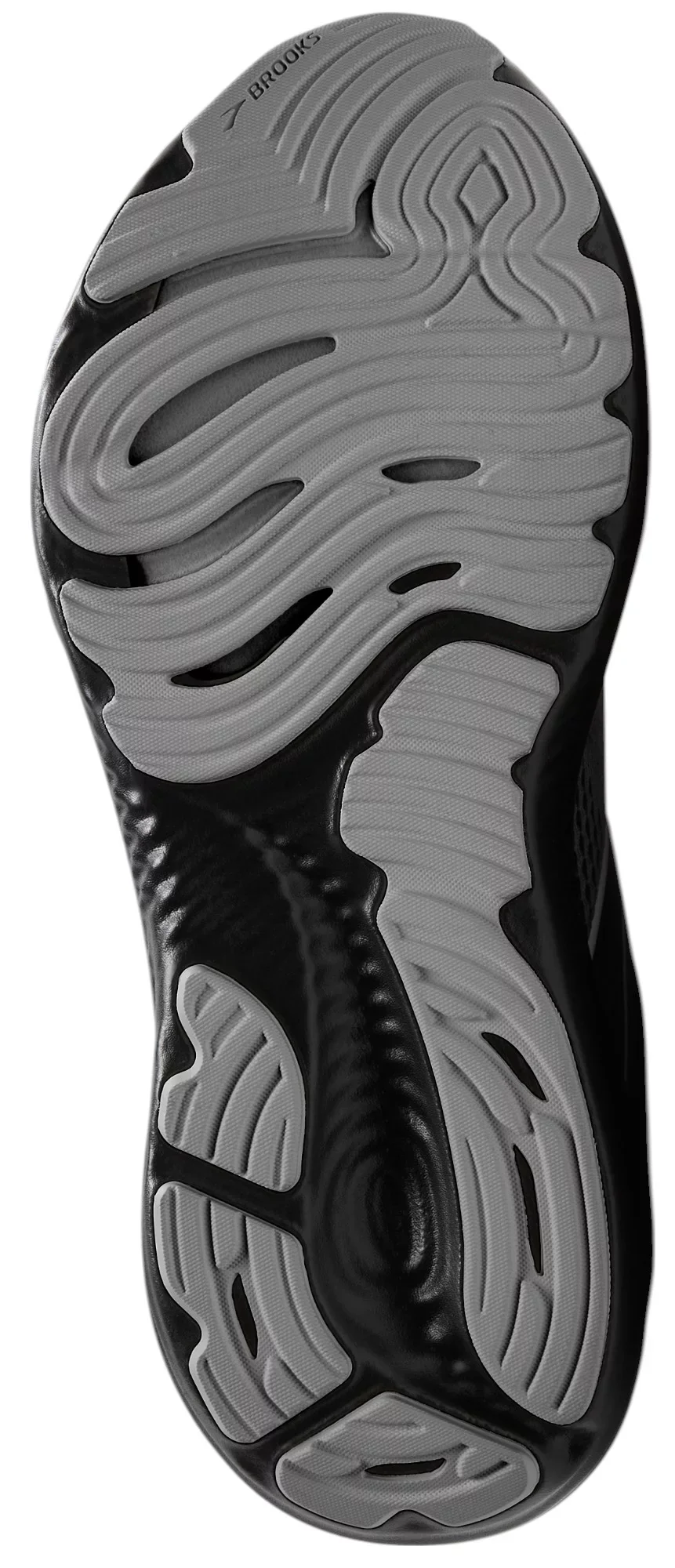 MEN'S BROOKS GLYCERIN 22 | PRIMER GRAY / EBONY /  BLUEWASH - Image 4