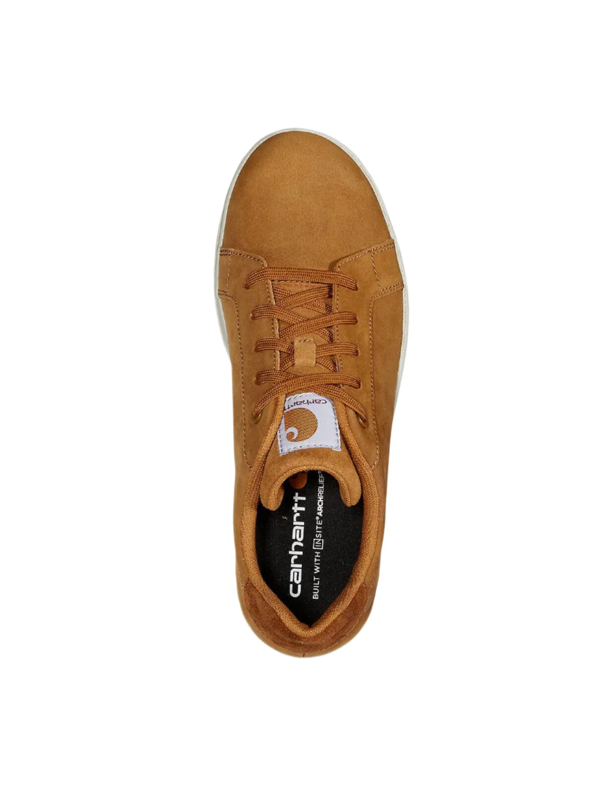 MEN'S CARHARTT DETROIT LEATHER SNEAKER | BROWN NUBUCK - Image 5