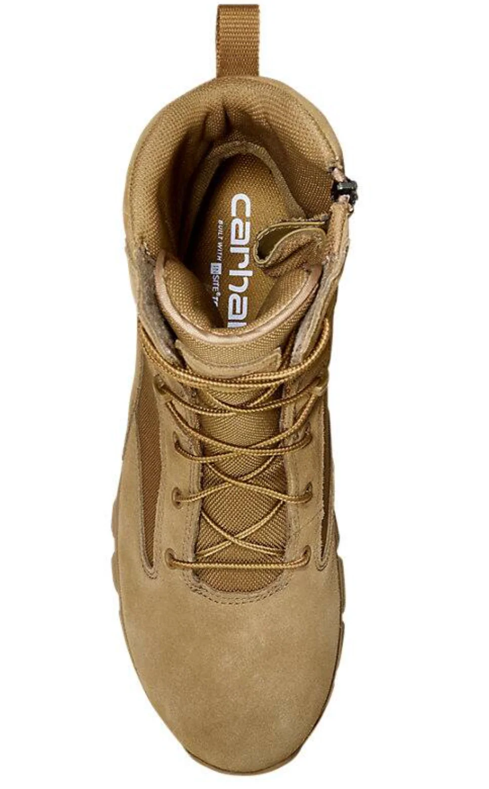 MEN'S CARHARTT GILMORE WATERPROOF 8-INCH SIDE ZIP BOOT | KLONDIKE KHAKI - Image 6