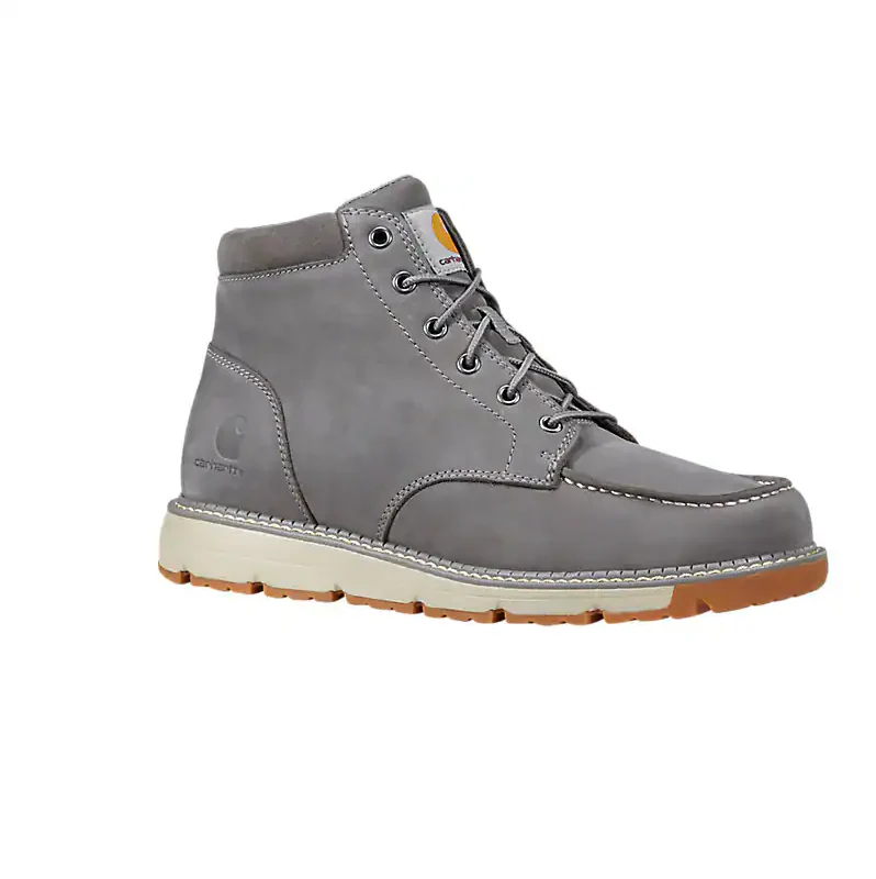 MEN'S CARHARTT MILLBROOK 5" MOC TOE WEDGE BOOT | GREY / SHADOW - Image 3