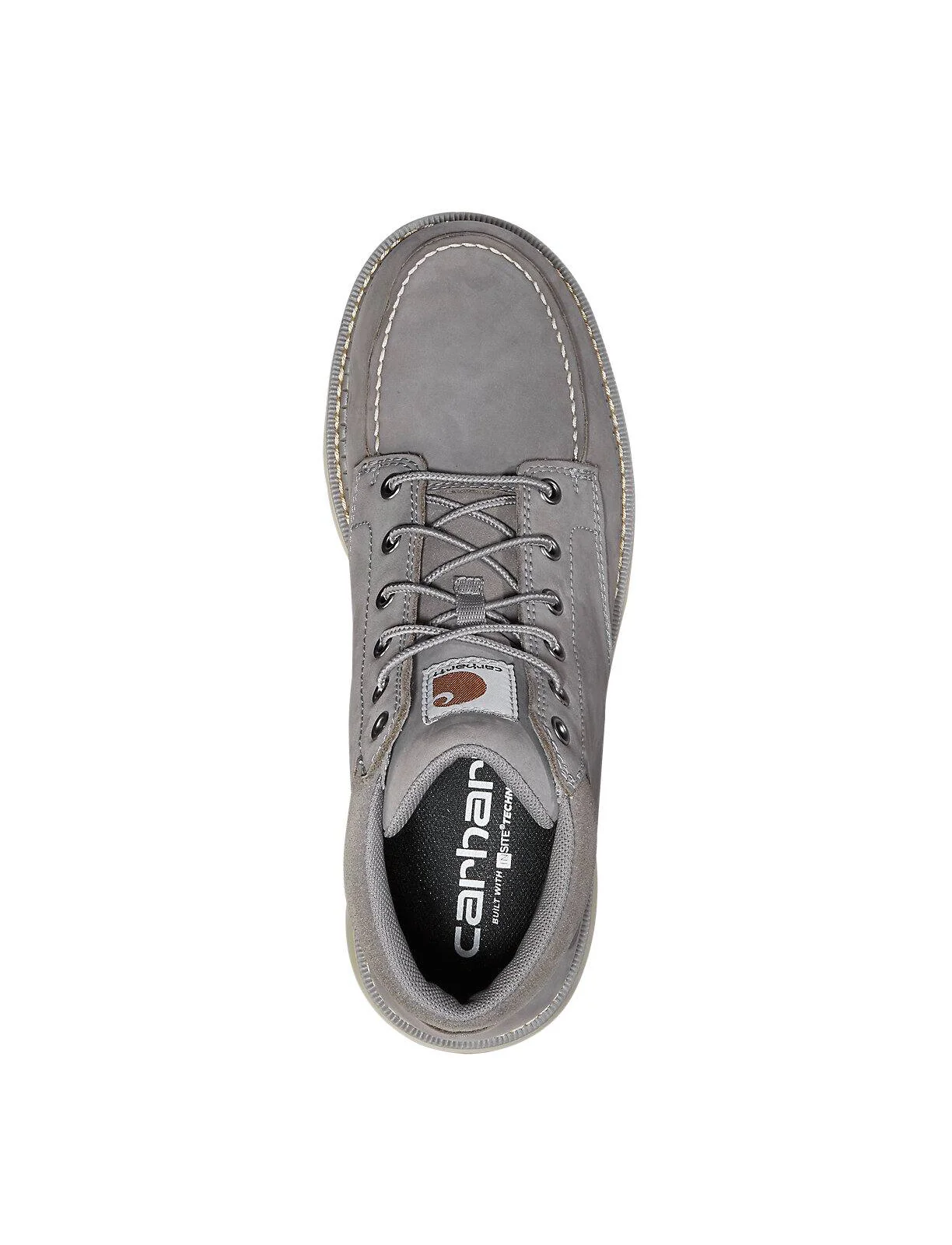 MEN'S CARHARTT MILLBROOK 5" MOC TOE WEDGE BOOT | GREY / SHADOW - Image 4