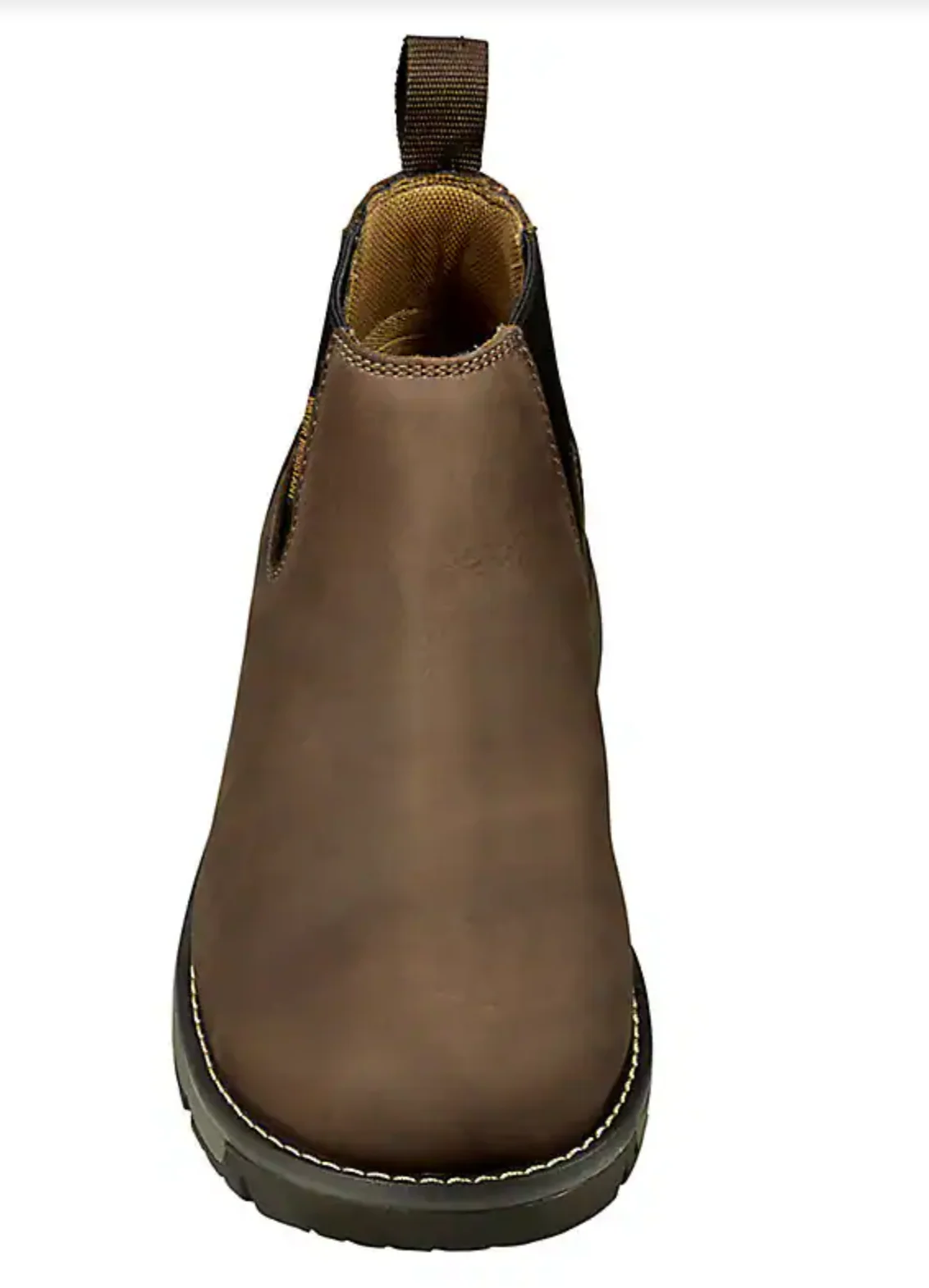 MEN'S CARHARTT MILLBROOK WATER RESISTANT 4-INCH SOFT TOE ROMEO WEDGE | DARK BROWN - Image 5