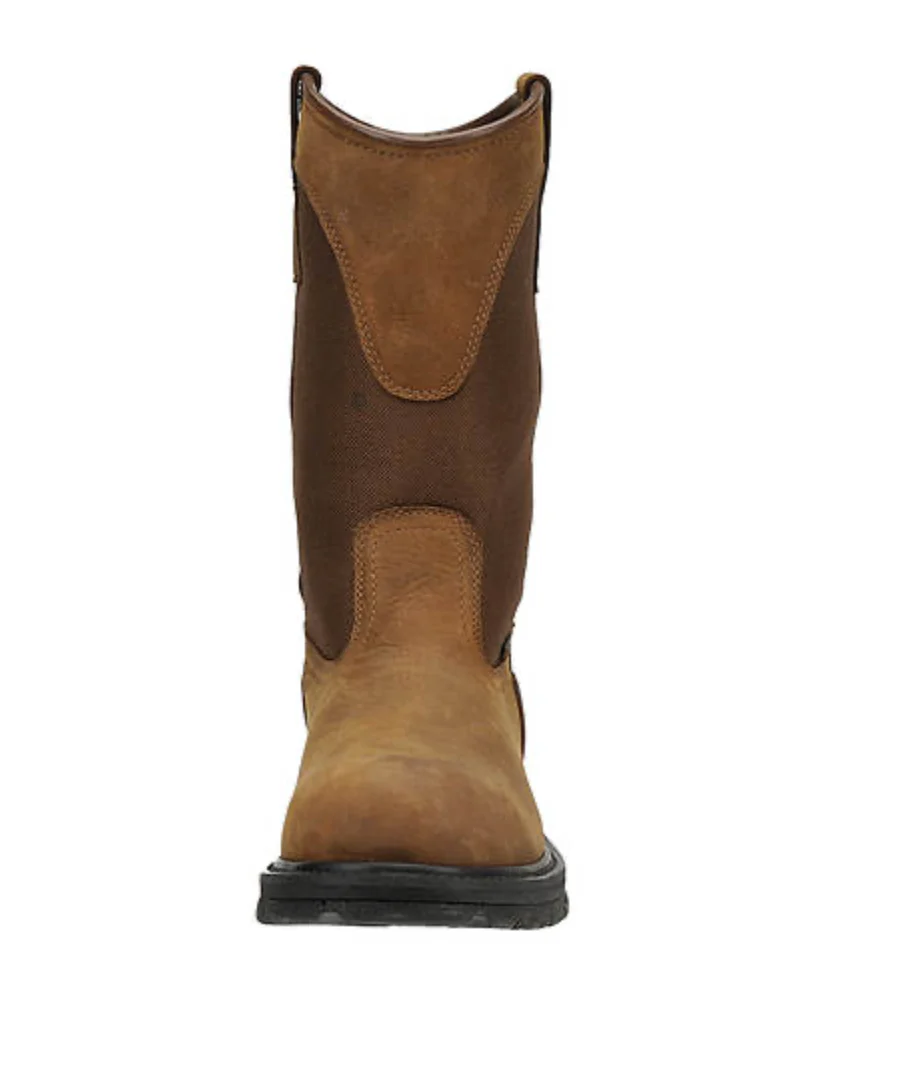 MEN'S CARHARTT WATERPROOF 11' STEEL TOE WELLINGTON | HORSE BROWN OILED TANNED - Image 4