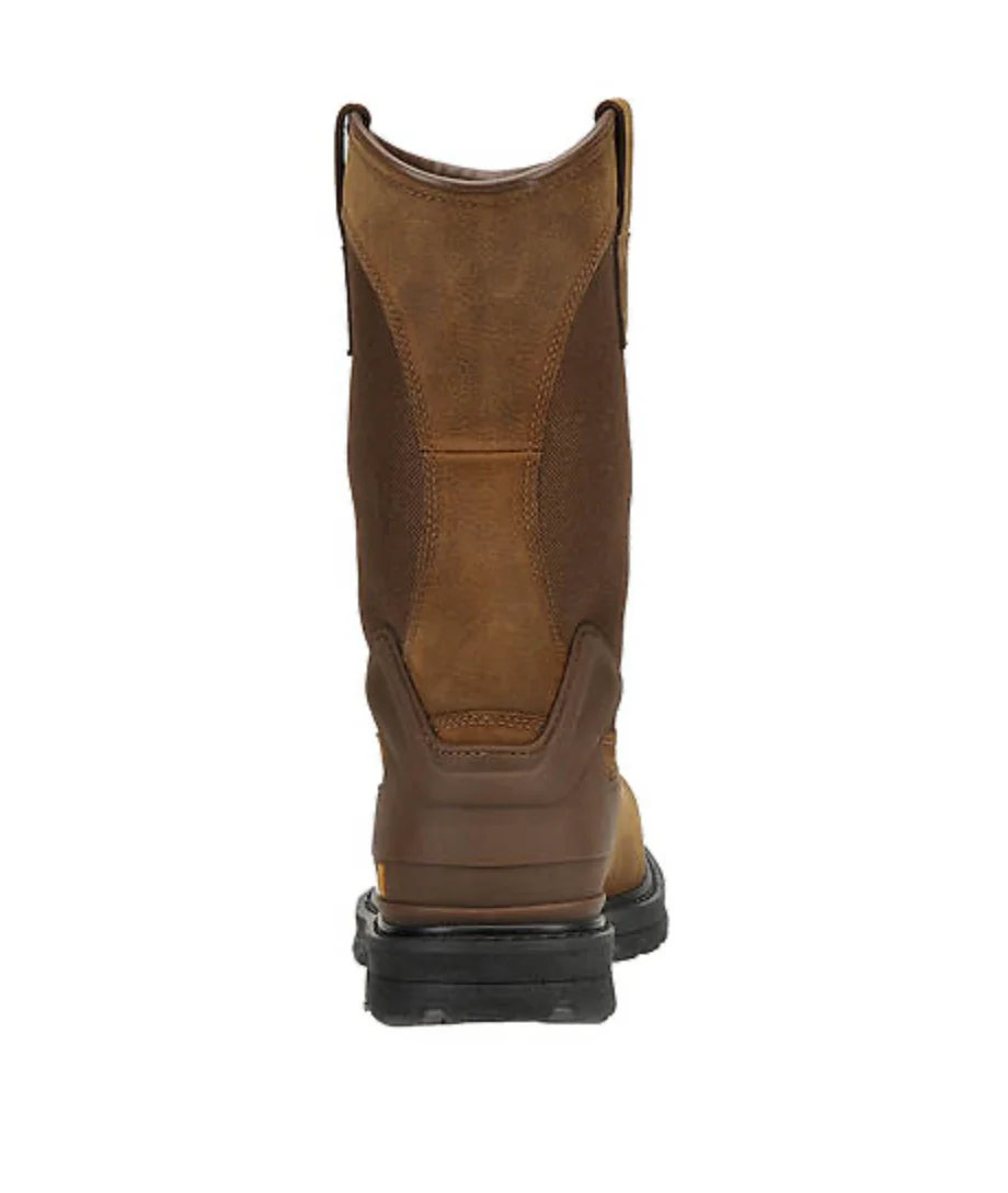 MEN'S CARHARTT WATERPROOF 11' STEEL TOE WELLINGTON | HORSE BROWN OILED TANNED - Image 5
