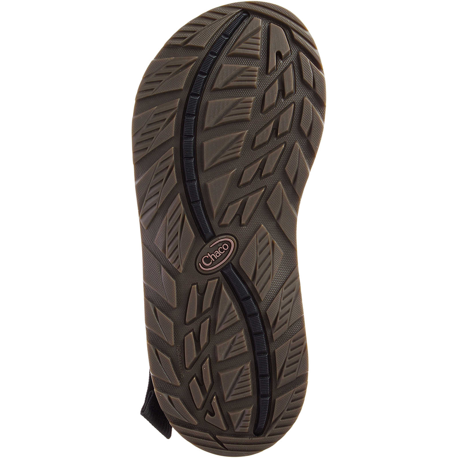MEN'S CHACO MEGA Z / CLOUD WIDE-STRAP CUSHIONED SANDAL | ODDS BLACK - Image 6