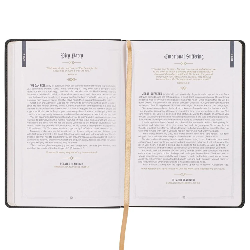 MEN'S CHRISTIAN ART GIFTS DAILY WISDOM DEVOTIONAL - Image 6