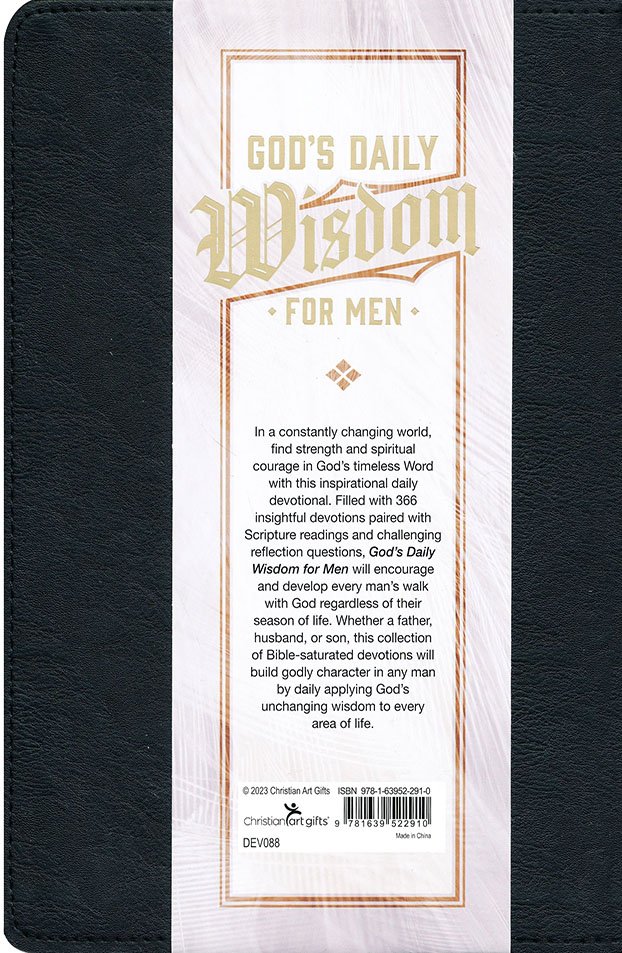MEN'S CHRISTIAN ART GIFTS DAILY WISDOM DEVOTIONAL - Image 7