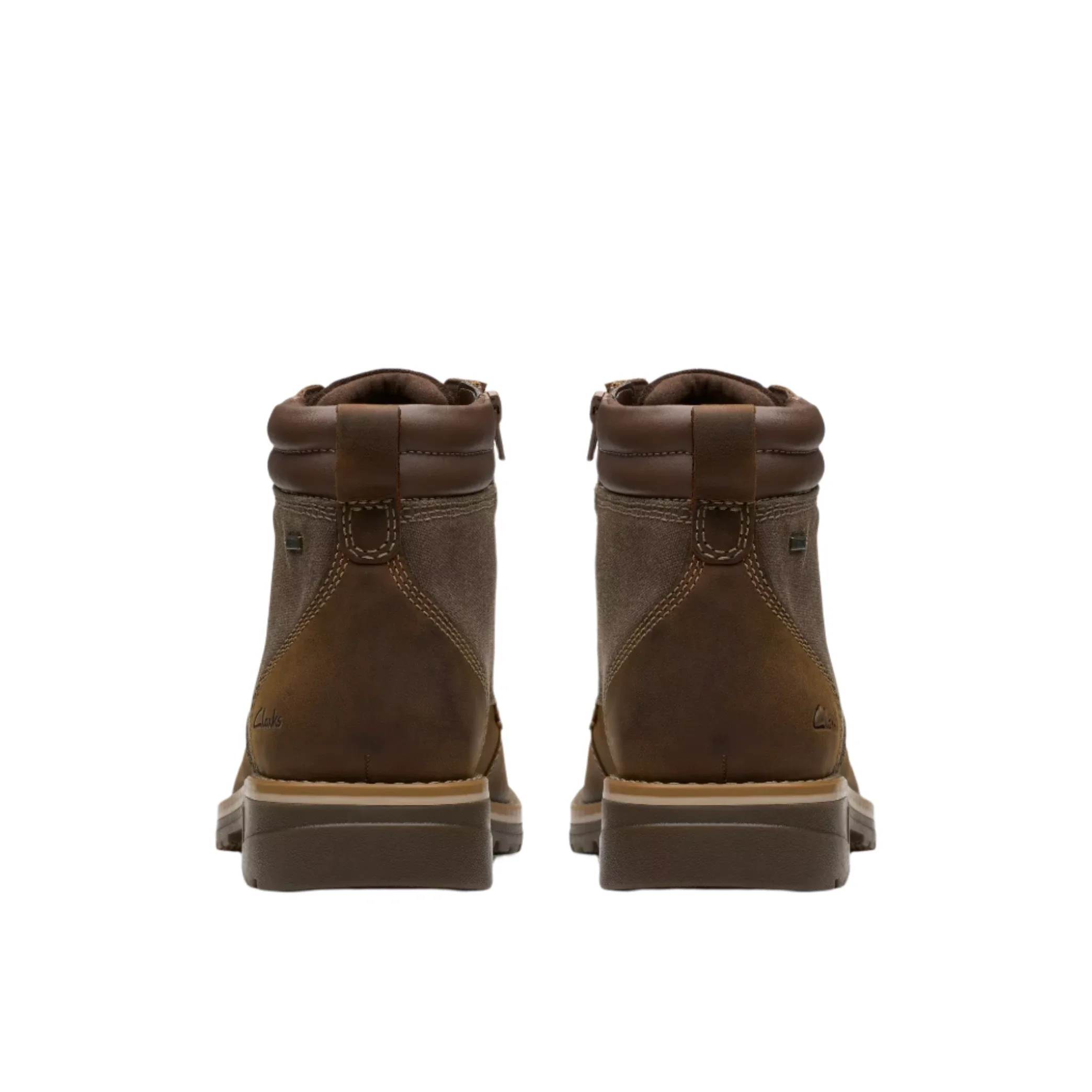 MEN'S CLARKS MORWELL ZIP | BEESWAX LEATHER - Image 7