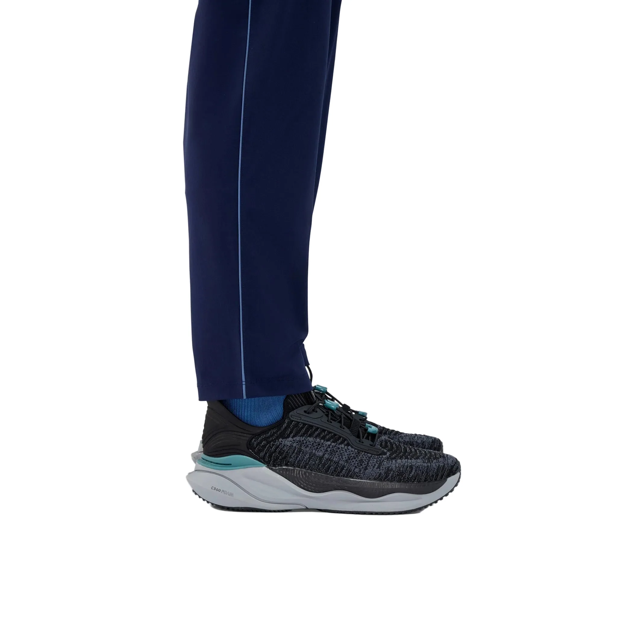 MEN'S CLARKS PACE RISE | BLACK COMBI - Image 5