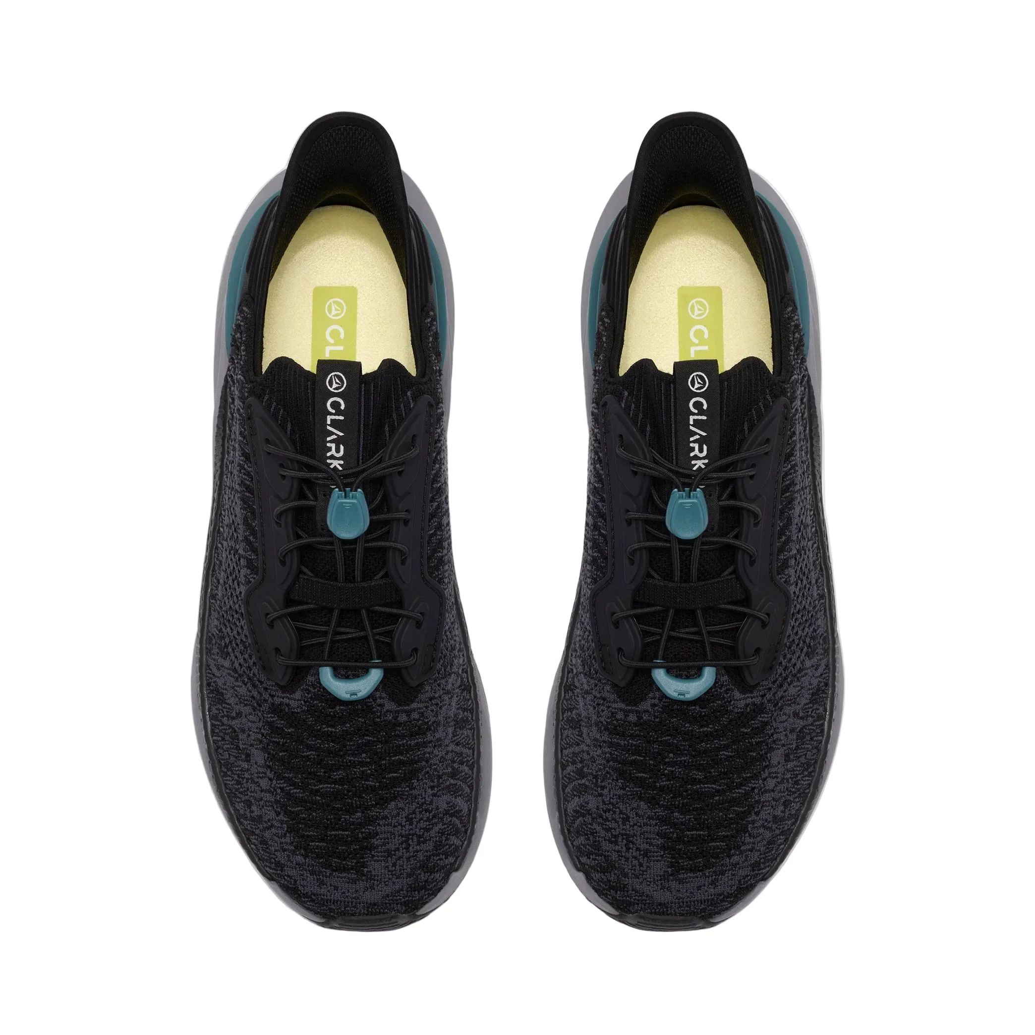 MEN'S CLARKS PACE RISE | BLACK COMBI - Image 6