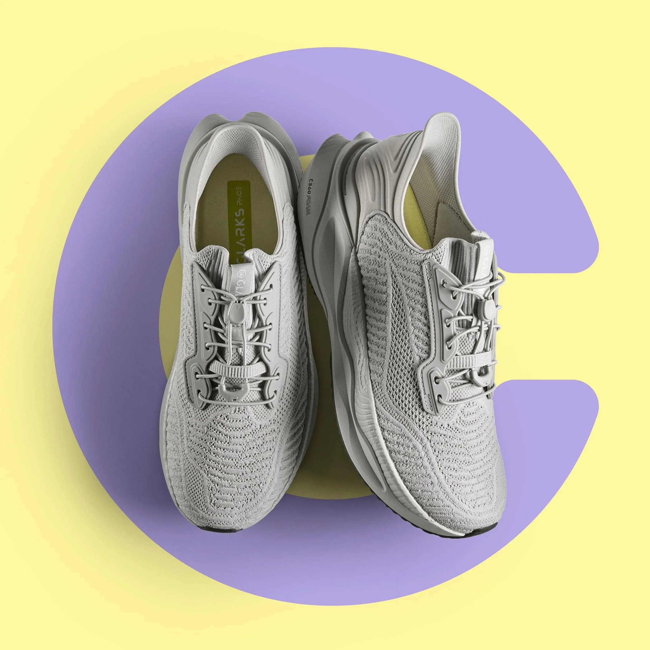 MEN'S CLARKS PACE RISE | LIGHT GREY - Image 10