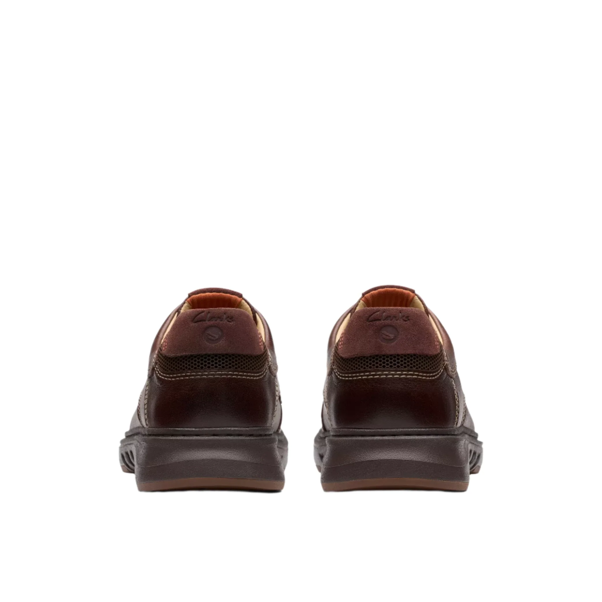 MEN'S CLARKS UN BRILEY LACE | MAHOGANY LEATHER - Image 6