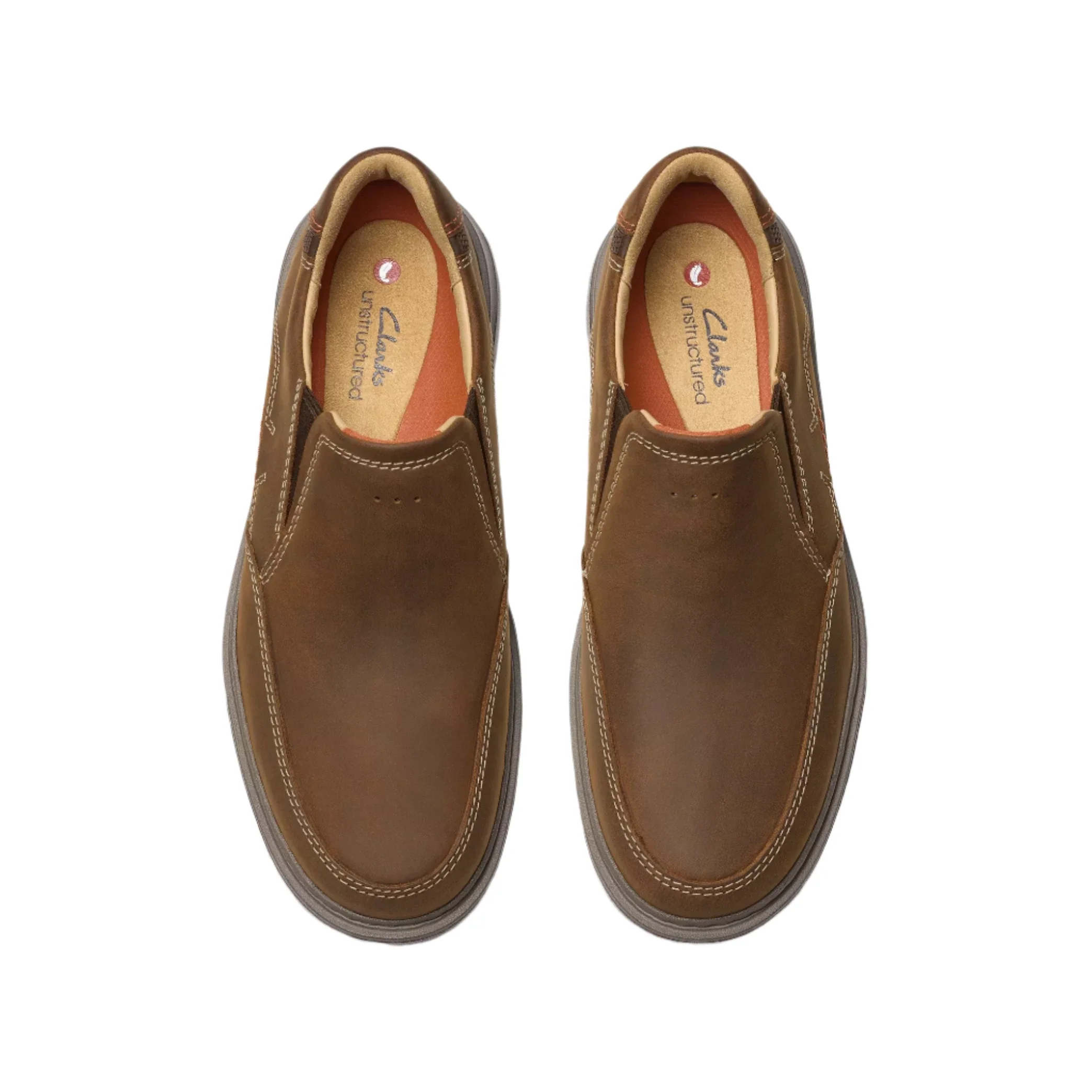 MEN'S CLARKS UN BRILEY STEP | BEESWAX LEATHER - Image 4