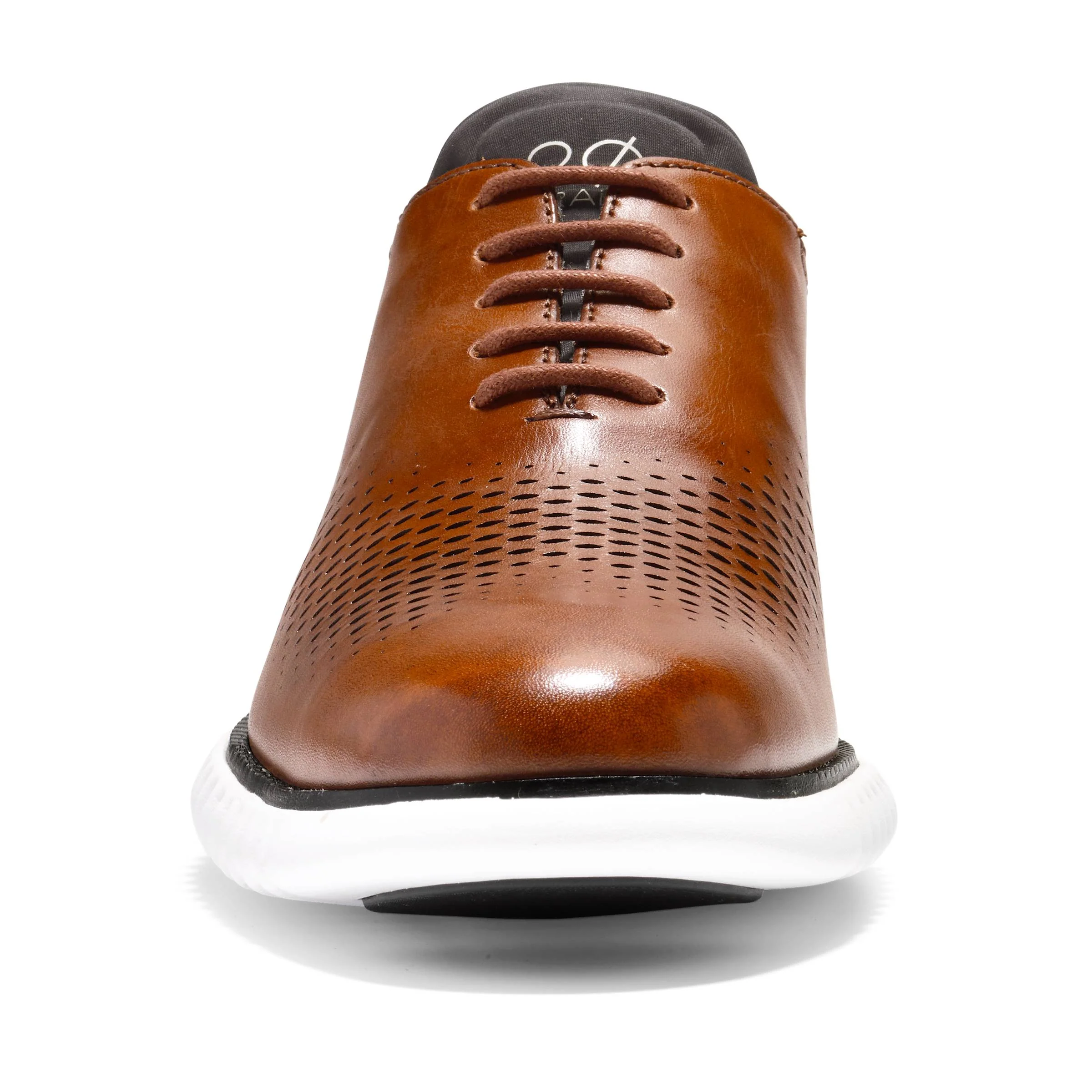 MEN'S COLE HAAN 2. ZERØGRAND LASER WINGTIP OXFORDS | BRITISH TAN / IVORY - Image 10