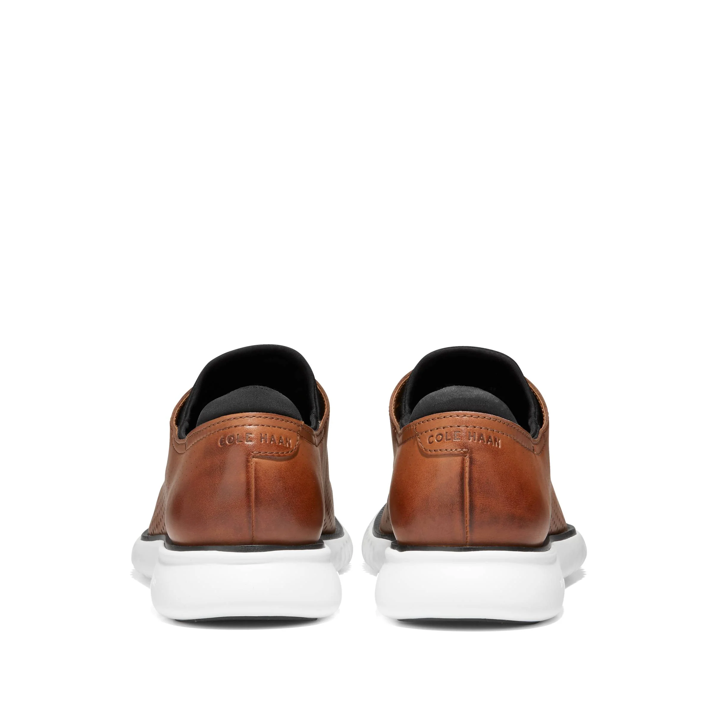 MEN'S COLE HAAN 2. ZERØGRAND LASER WINGTIP OXFORDS | BRITISH TAN / IVORY - Image 3
