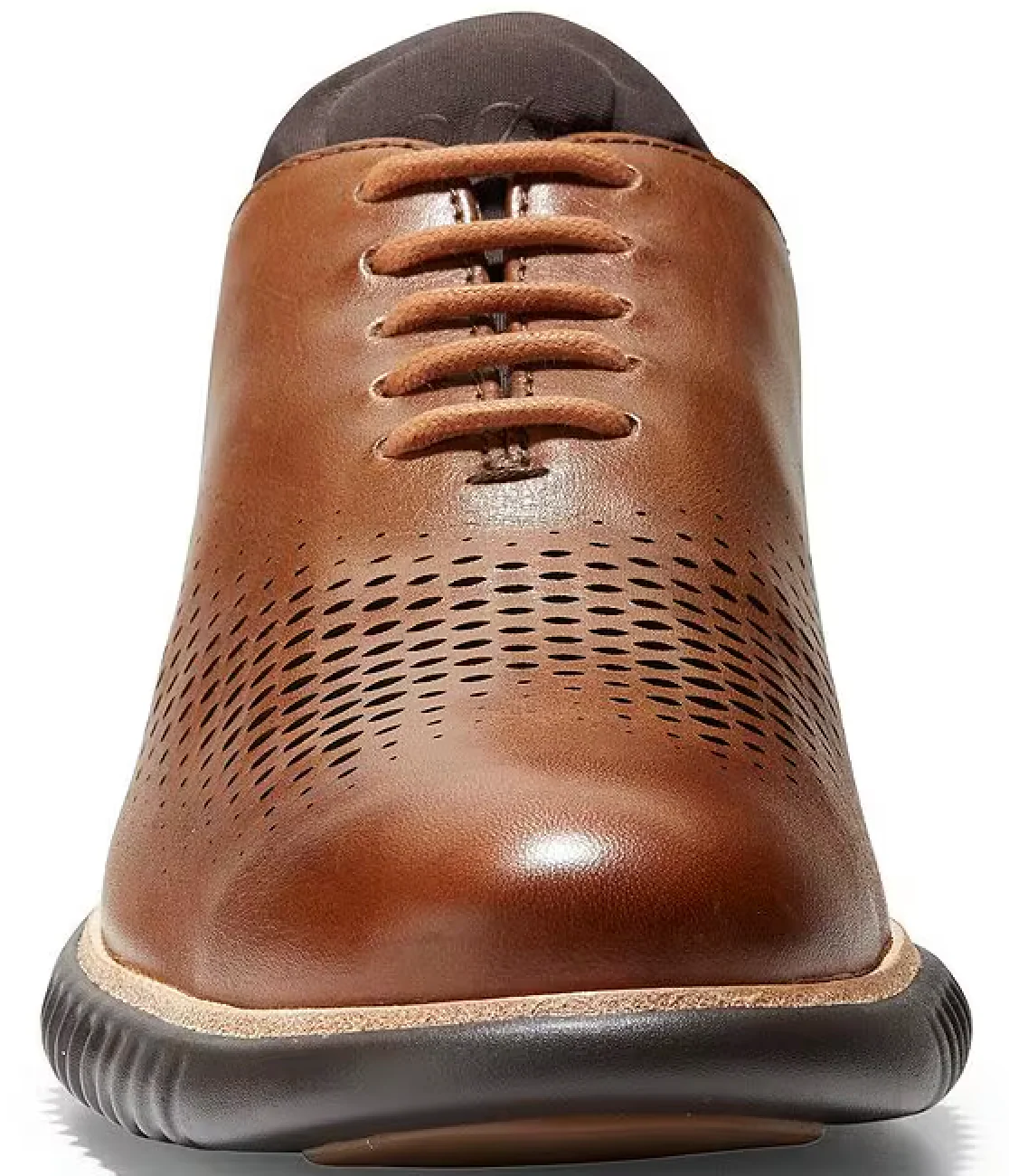 MEN'S COLE HAAN 2 ZERØGRAND LASER WING OXFORDS | BRITISH TAN / JAVA - Image 4