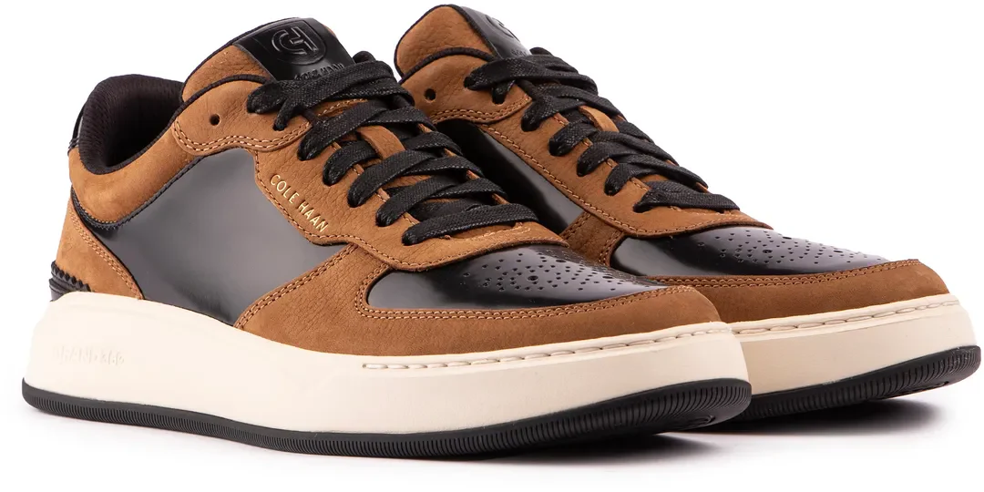 MEN'S COLE HAAN GRANDPRØ CROSSOVER | BLACK / GOLDEN TOFFEE - Image 2