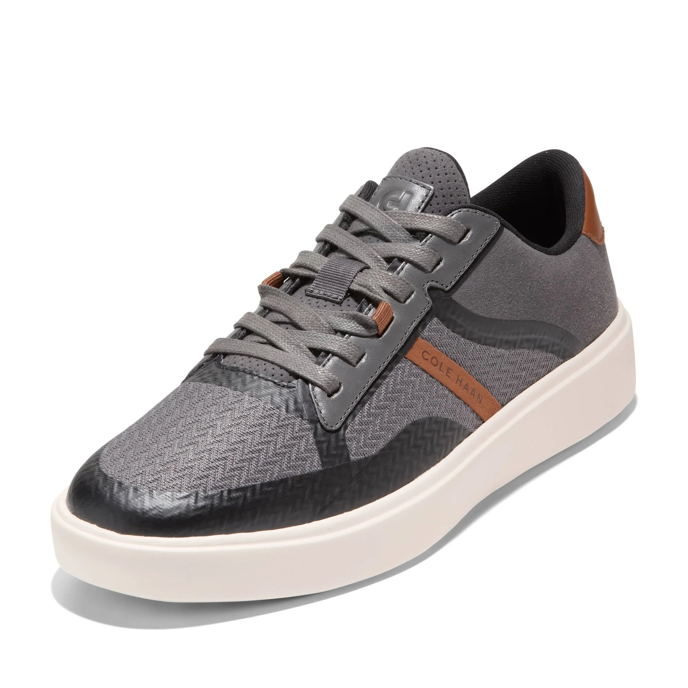 MEN'S COLE HAAN GRAND CROSSCOURT WINNER SNEAKER | MAGNET / IVORY - Image 7