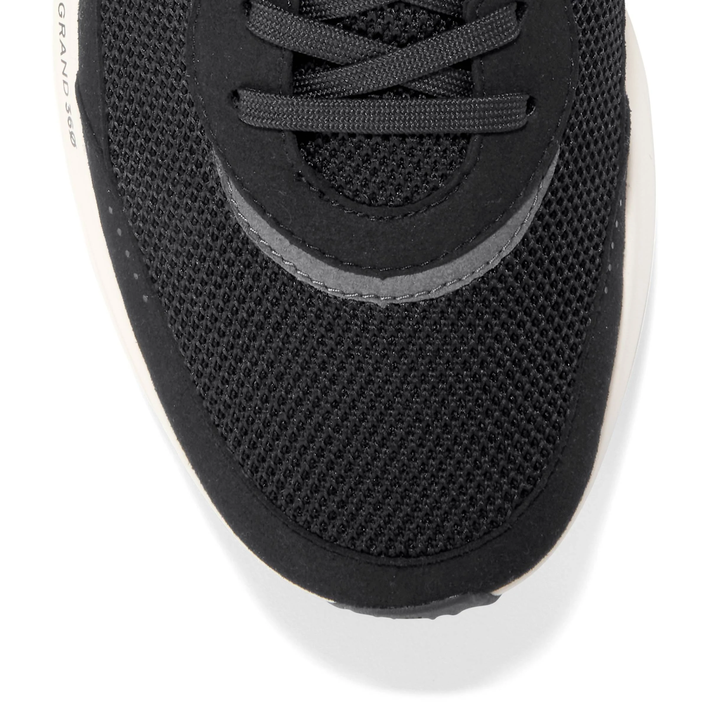 MEN'S COLE HAAN ORIGINALGRAND QUADSTREAK RUNNING SNEAKER | BLACK / BRITISH TAN / IVORY - Image 4