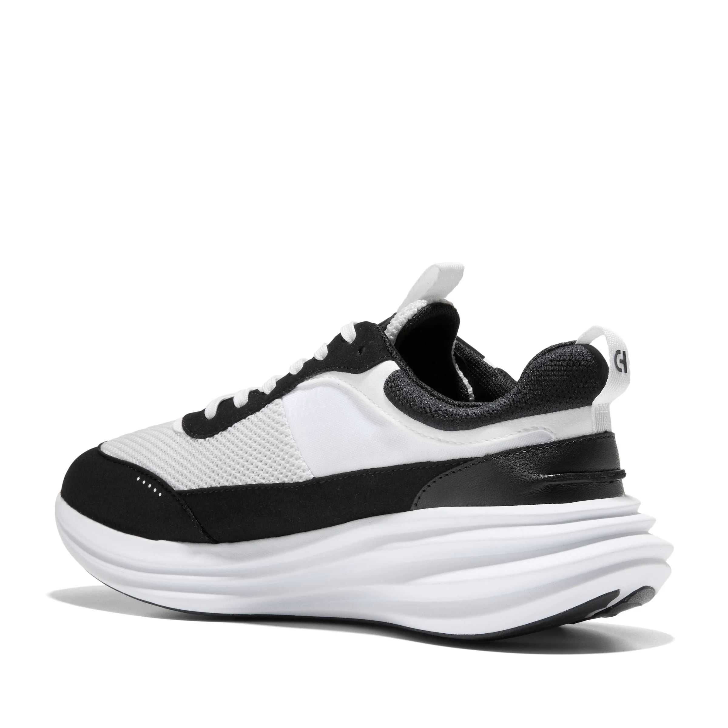 MEN'S COLE HAAN ORIGINALGRAND QUADSTREAK RUNNING SNEAKER | OPTIC WHITE / BLACK - Image 7