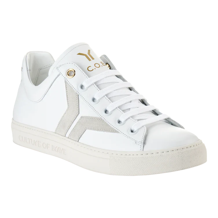 MEN'S C.O.B by CULTURE OF BRAVE COURAGE S31 | WHITE / OFF-WHITE WING - Image 3