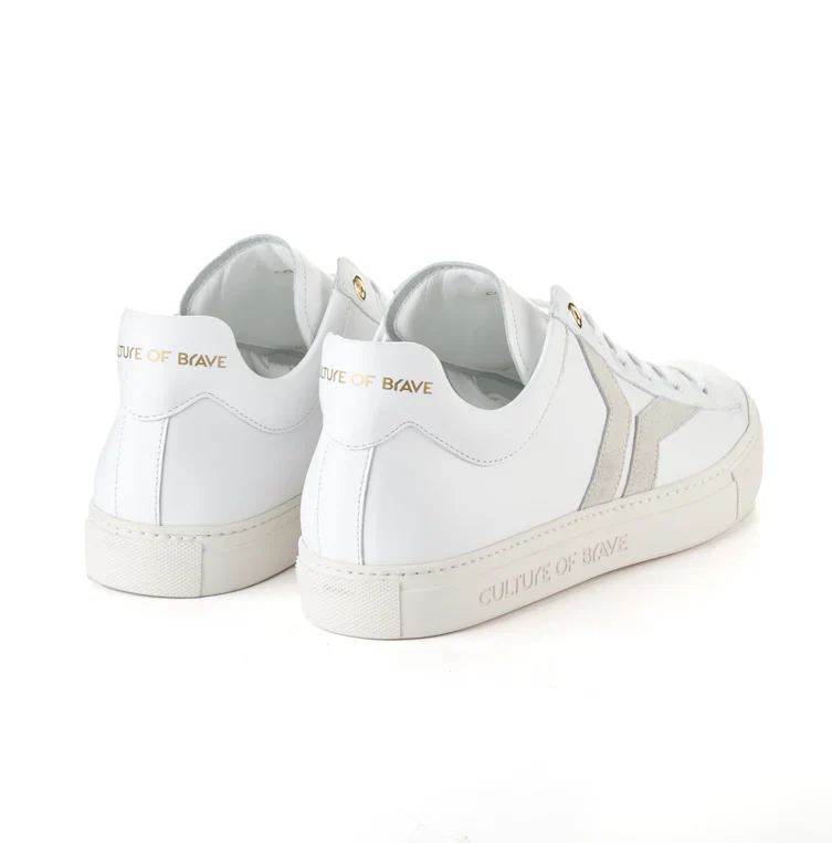 MEN'S C.O.B by CULTURE OF BRAVE COURAGE S31 | WHITE / OFF-WHITE WING - Image 5