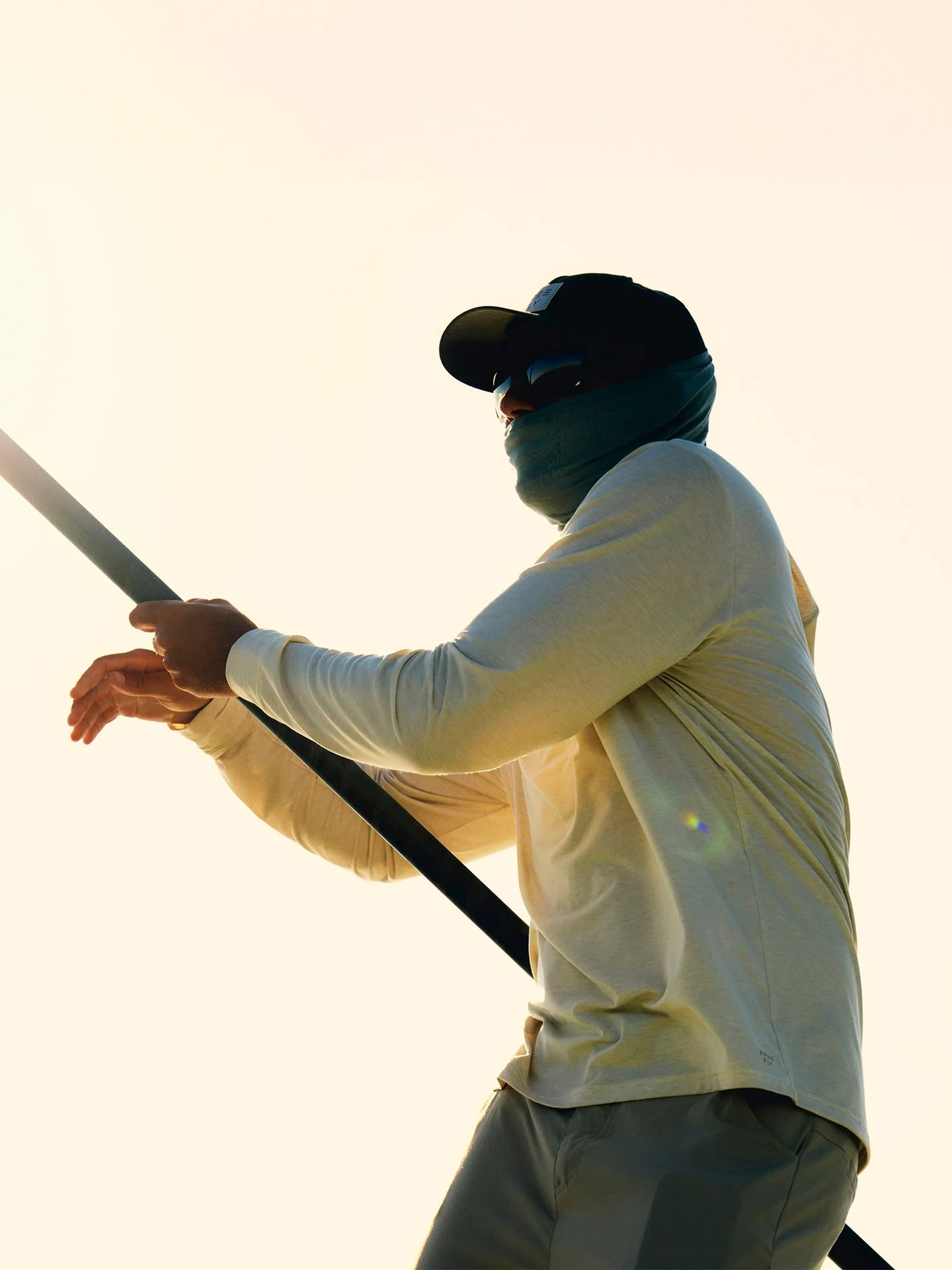 MEN'S FREE FLY ELEVATE LIGHTWEIGHT HOODIE | HEATHER BIRCH - Image 5