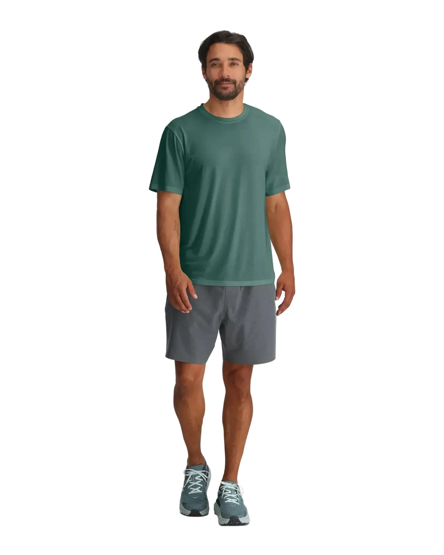 MEN'S FREE FLY ELEVATE LIGHTWEIGHT TEE | SEA PINE - Image 3