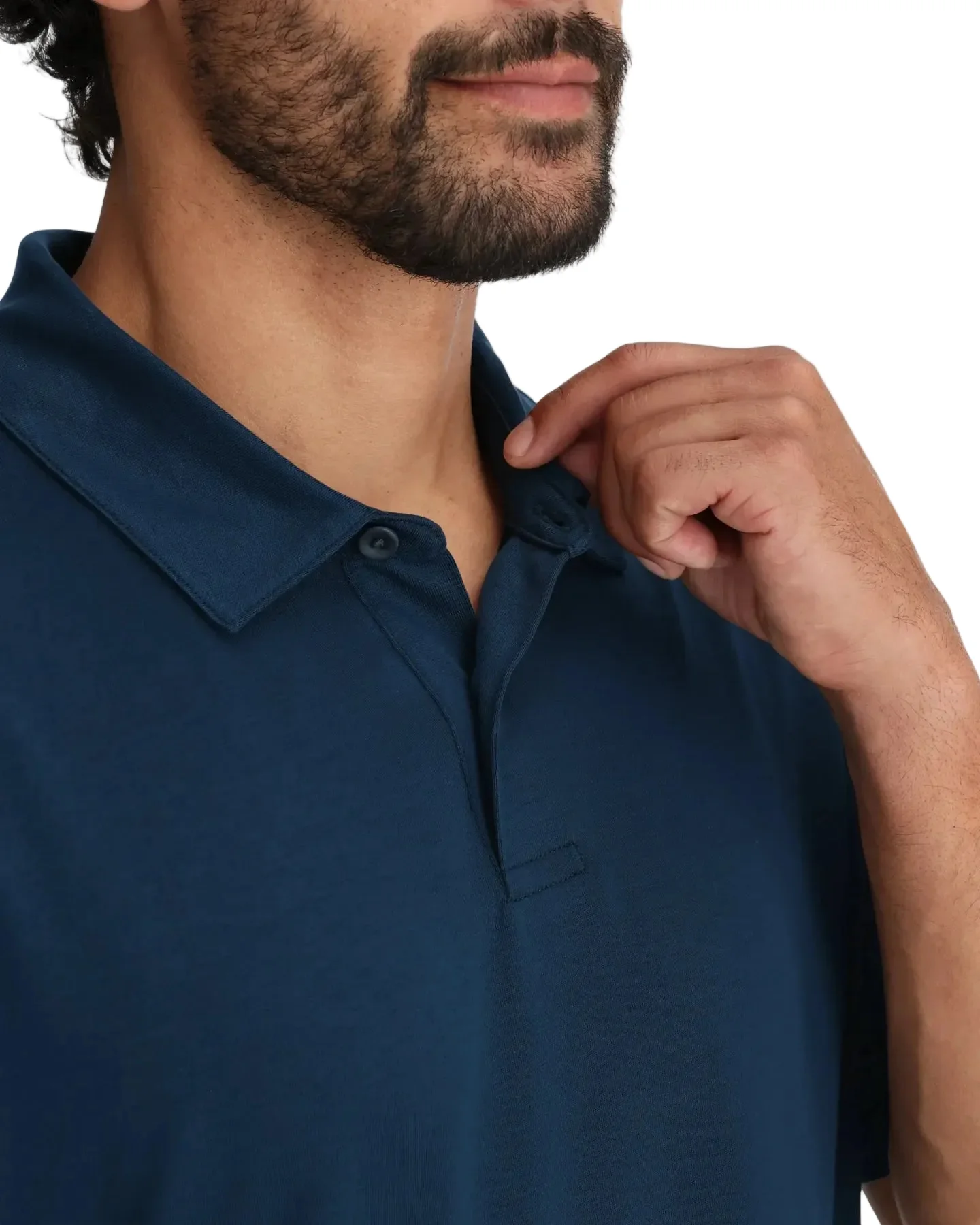 MEN'S FREE FLY ELEVATE POLO | TRUE NAVY - Image 4