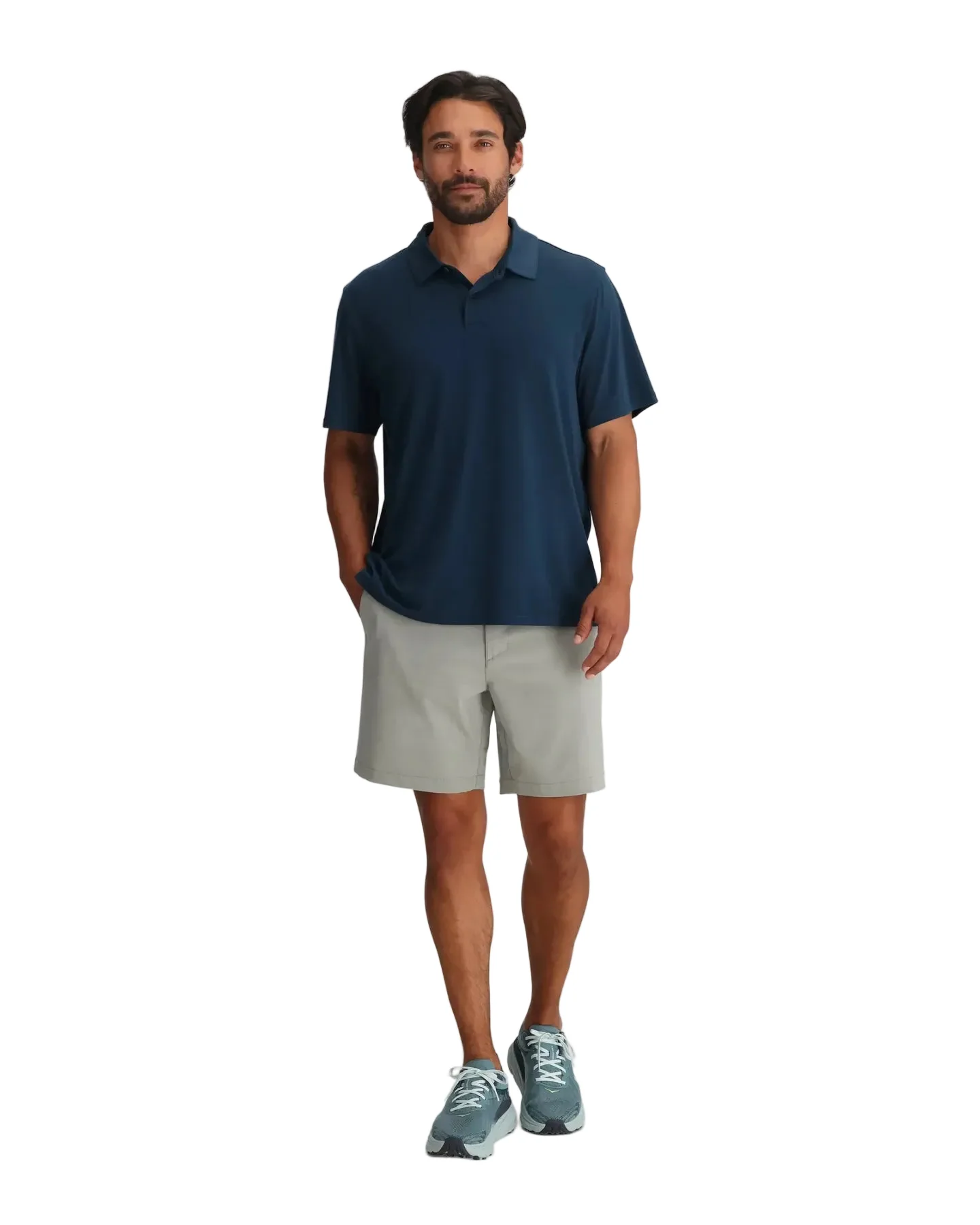 MEN'S FREE FLY ELEVATE POLO | TRUE NAVY - Image 5