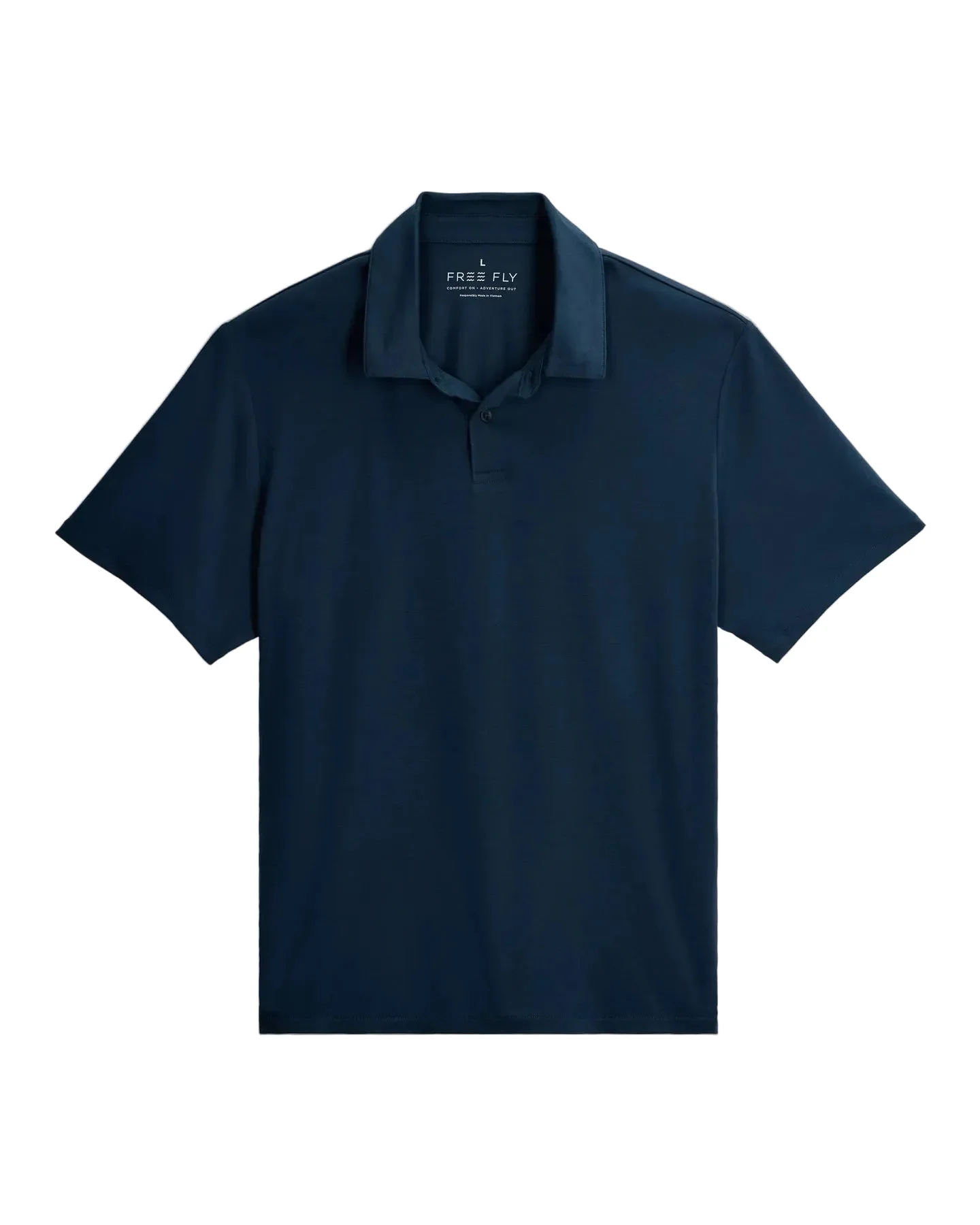 MEN'S FREE FLY ELEVATE POLO | TRUE NAVY - Image 6