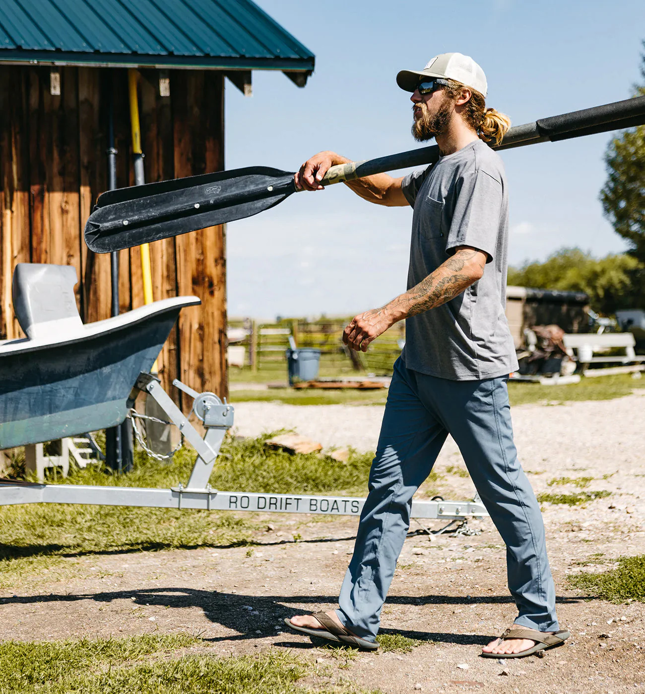 MEN'S FREE FLY TRADEWIND PANT | SMOKE - Image 7