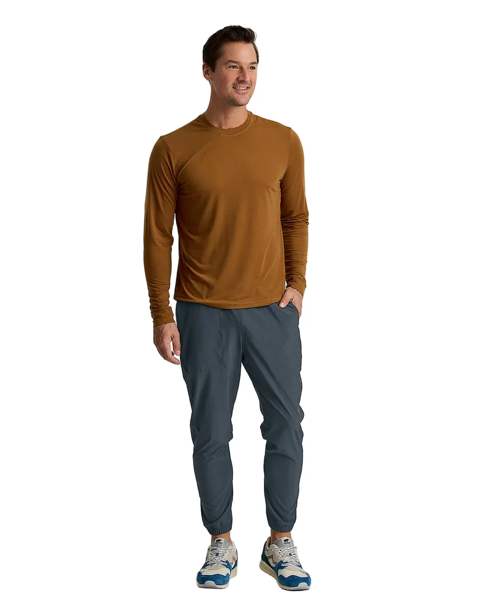 MEN'S FREE FLY ACTIVE BREEZE JOGGER | STORM CLOUD - Image 4