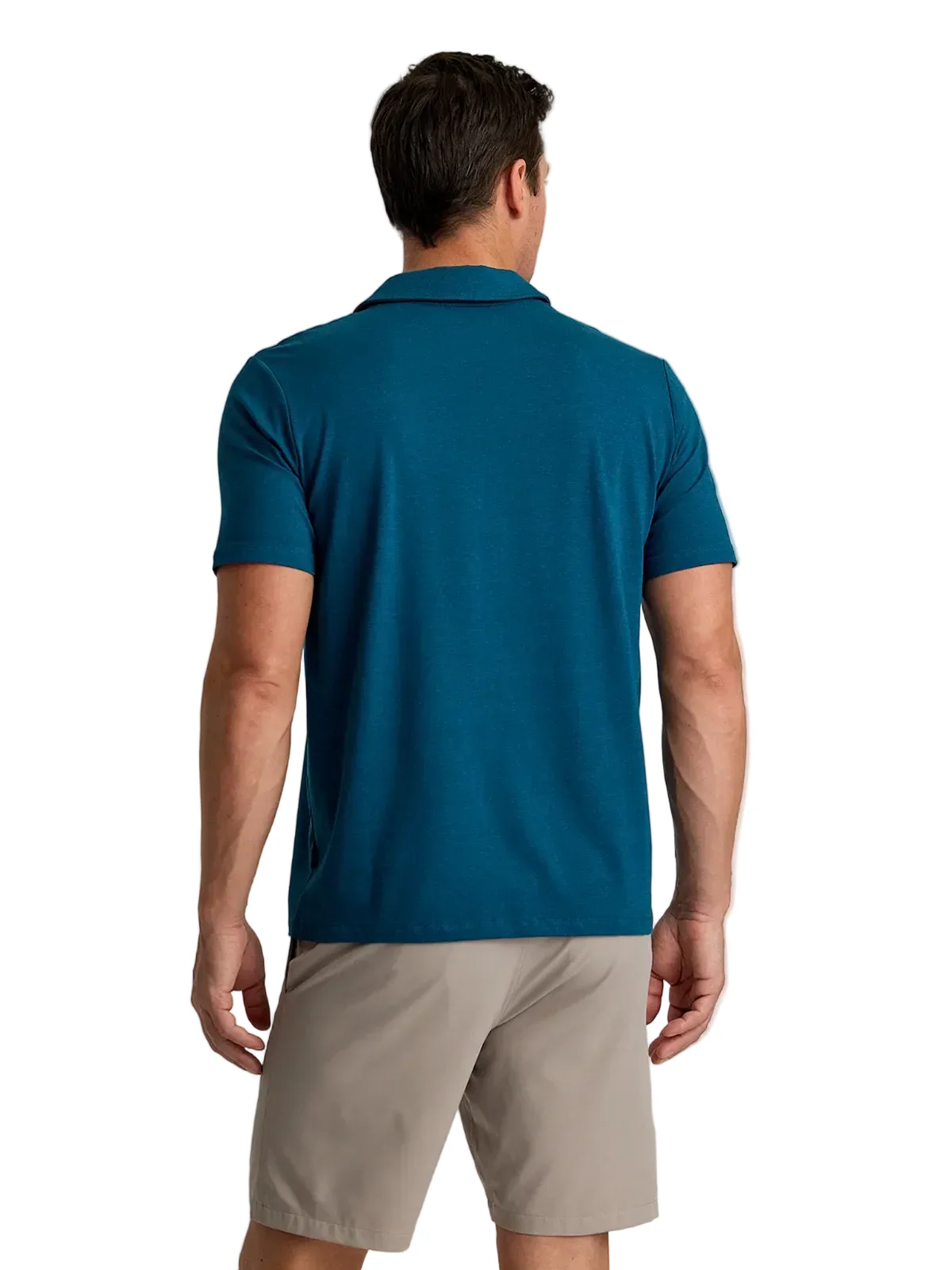 MEN'S FREE FLY BAMBOO CURRENT POLO | LEGION BLUE - Image 2