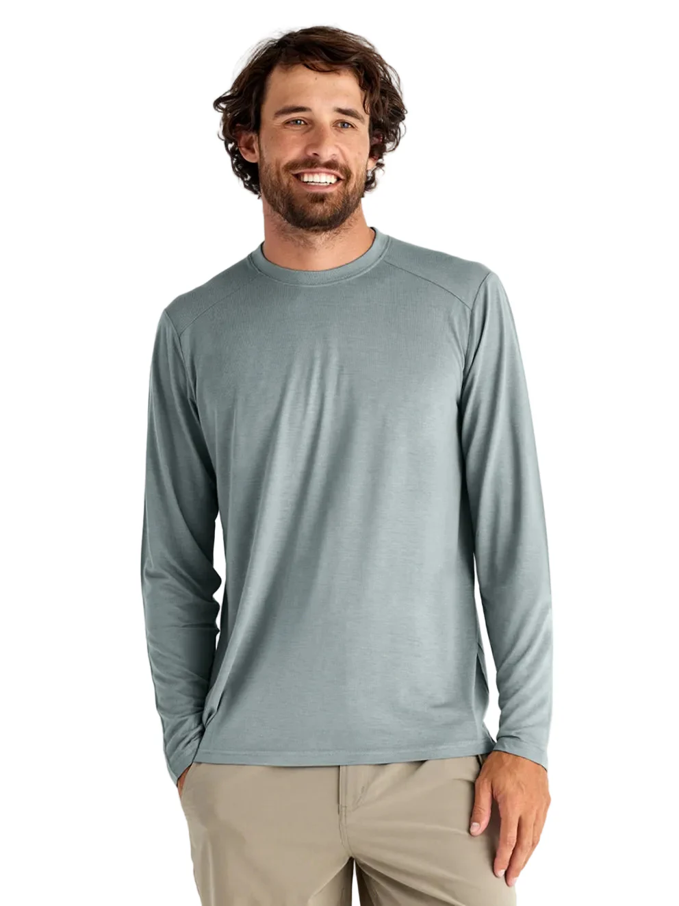 MEN'S FREE FLY BAMBOO LIGHTWEIGHT LONG SLEEVE | SLATE