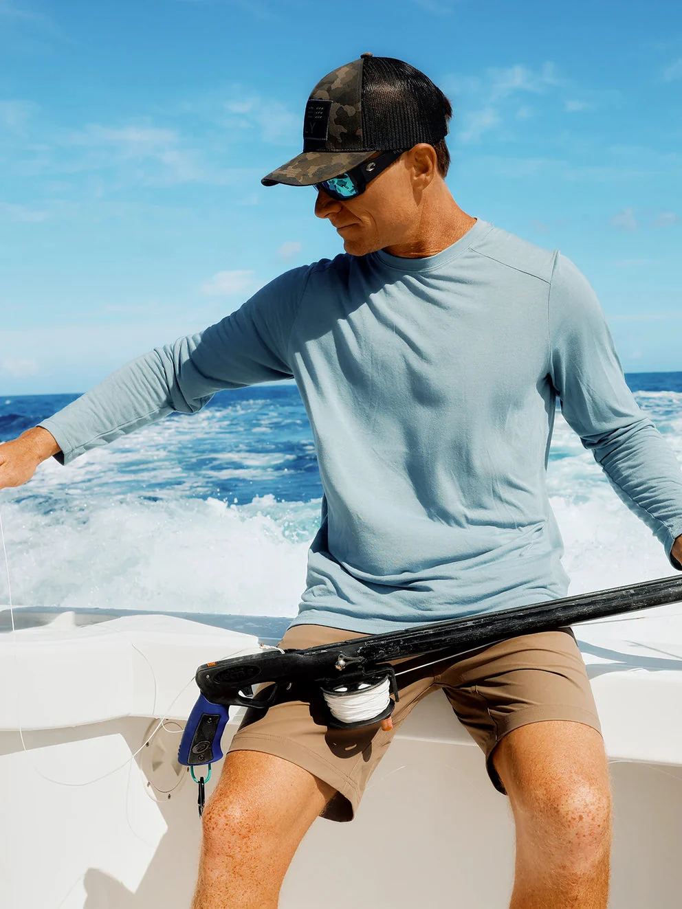 MEN'S FREE FLY BAMBOO LIGHTWEIGHT LONG SLEEVE | SLATE - Image 4