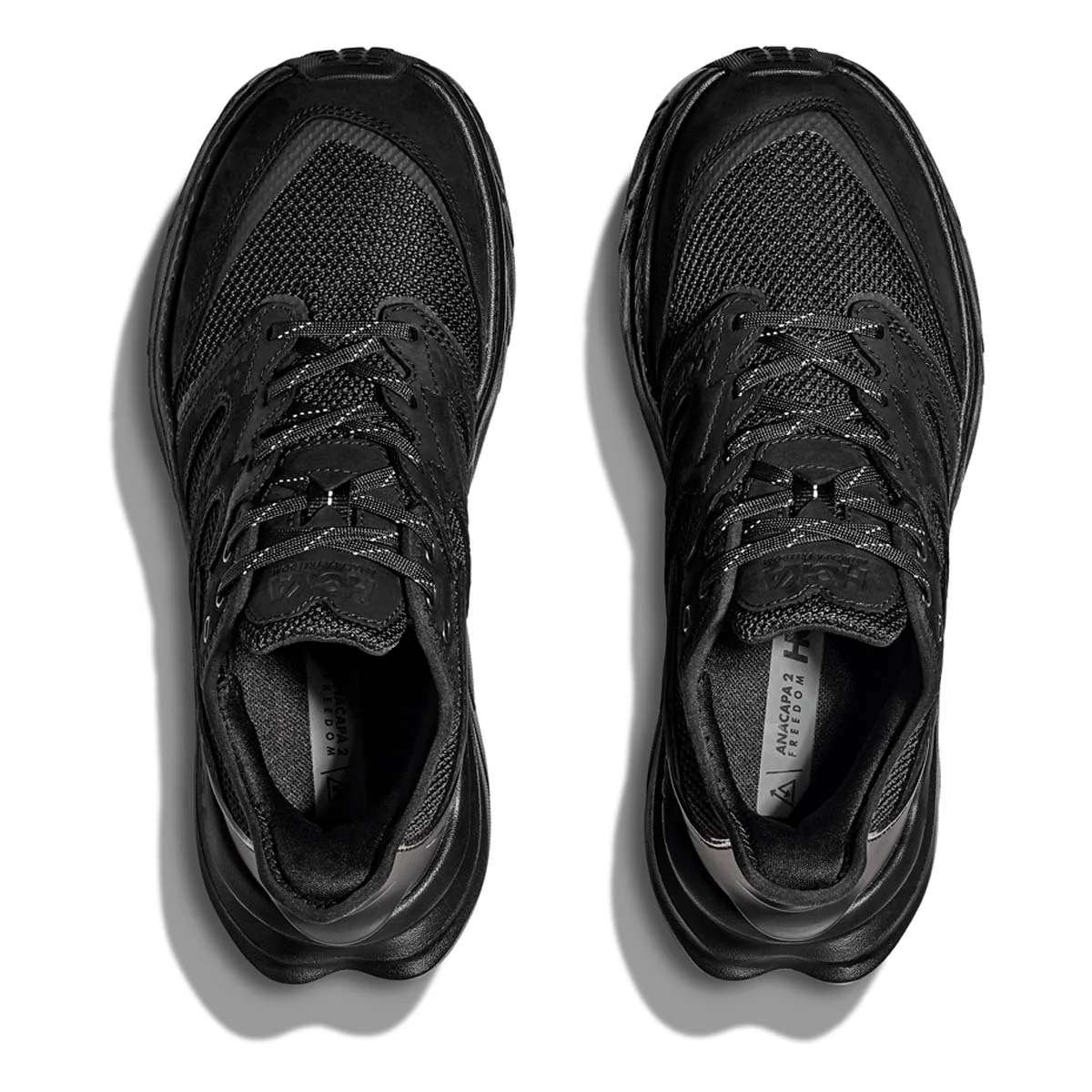 MEN'S HOKA ANACAPA 2 FREEDOM | BLACK / BLACK - Image 3