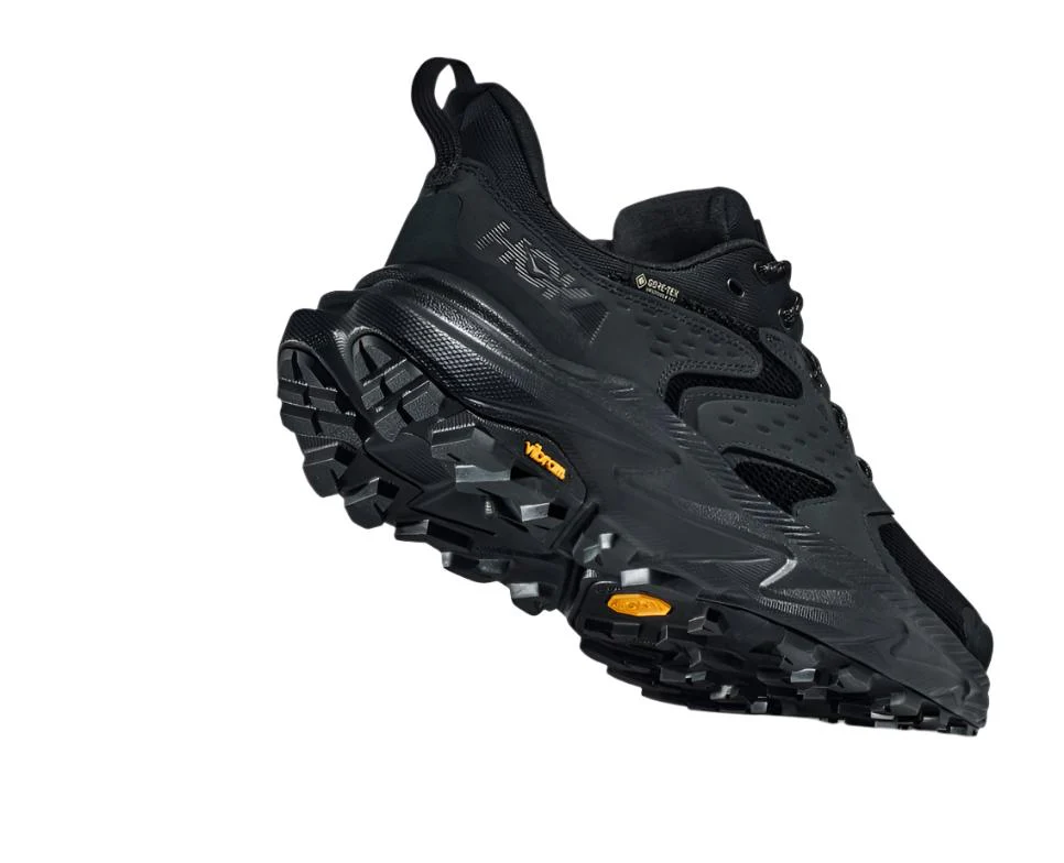 MEN'S HOKA ANACAPA 2 FREEDOM | BLACK / BLACK - Image 5