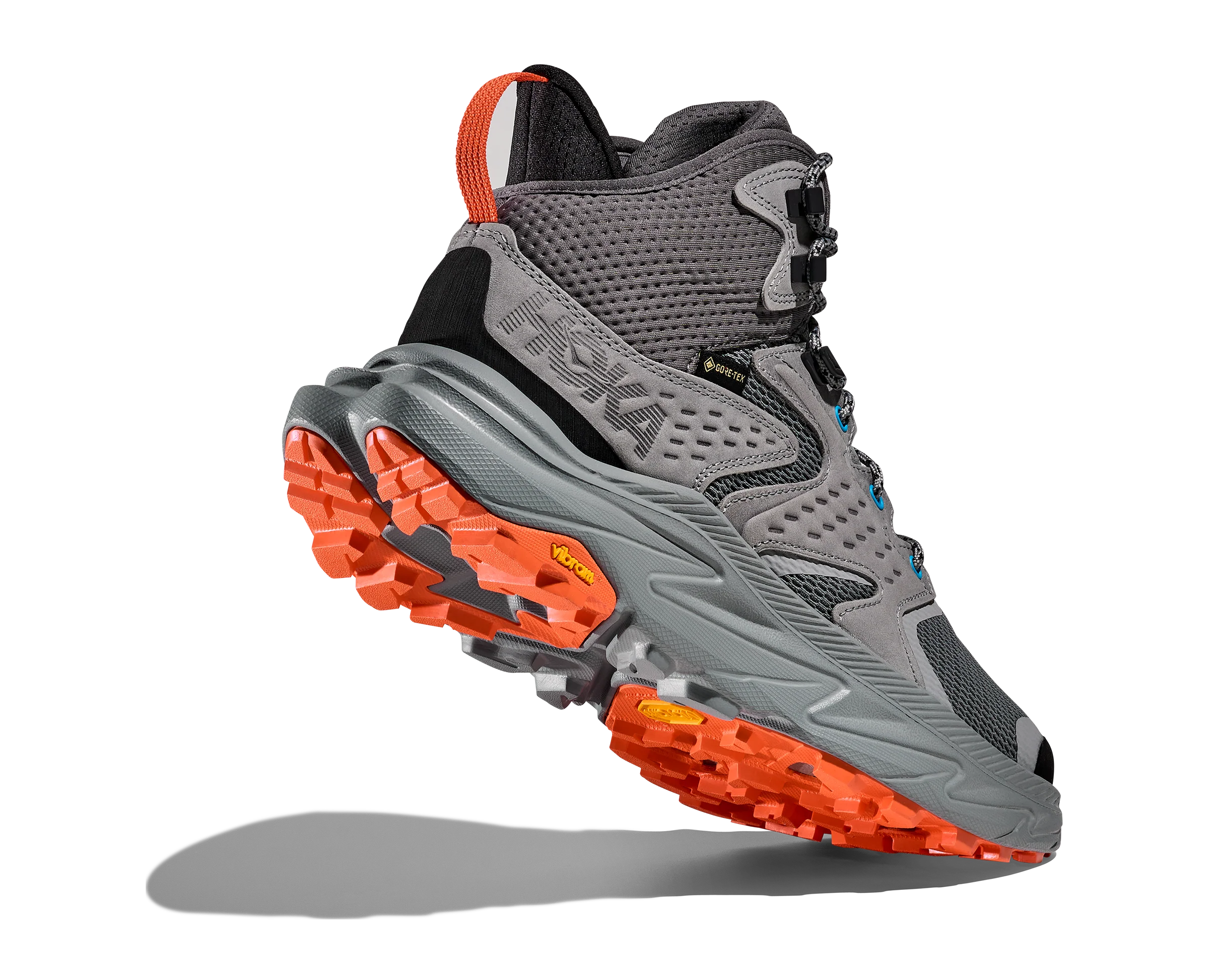 MEN'S HOKA ANACAPA 2 MID GTX | GALACTIC GREY | BLACK - Image 4