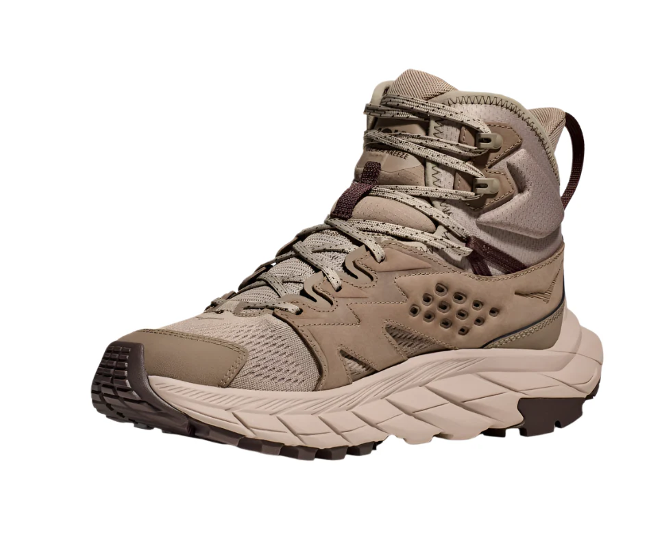 MEN'S HOKA ANACAPA BREEZE MID | DUNE / OXFORD TAN - Image 3