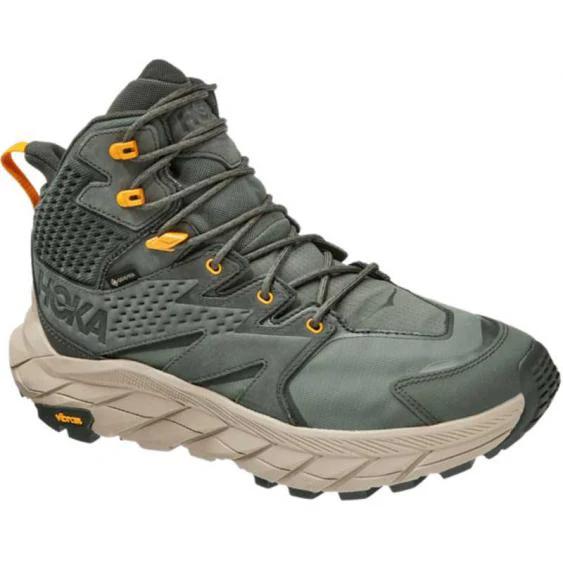 MEN'S HOKA ANACAPA MID GTX | THYME / RADIANT YELLOW - Image 3