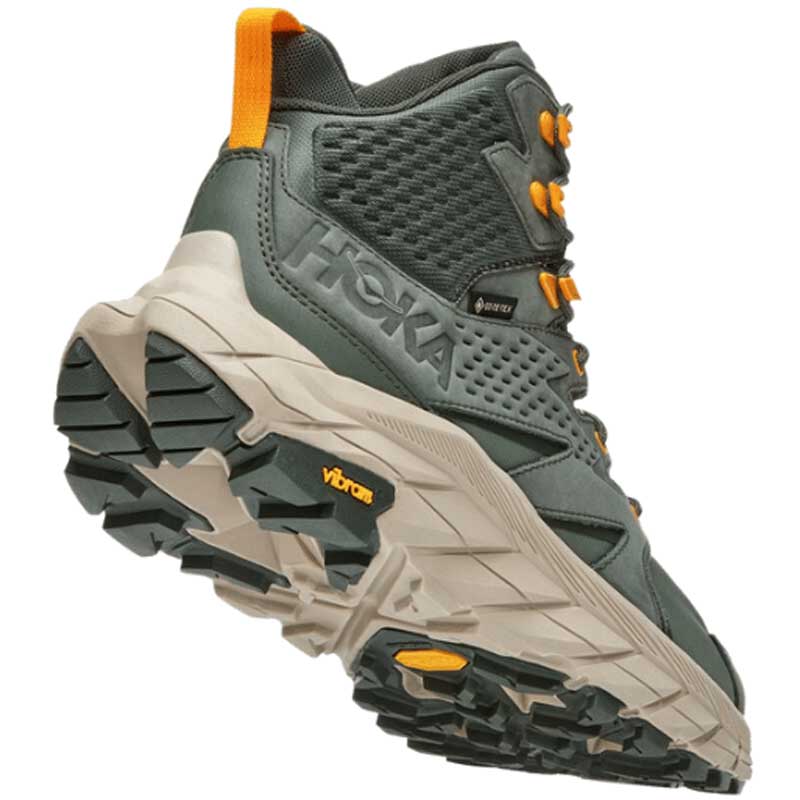 MEN'S HOKA ANACAPA MID GTX | THYME / RADIANT YELLOW - Image 4